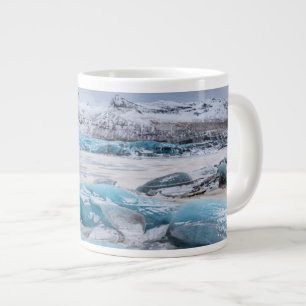 Taza De Café Gigante Paisaje de hielo glaciar, Islandia