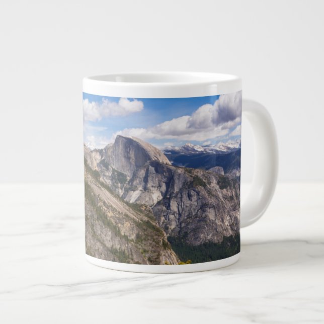 Taza De Café Gigante paisaje de media doma, California (Derecha)