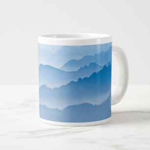 Taza De Café Gigante Paisaje de montaña   Suiza