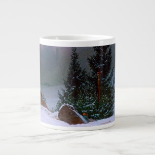 Taza De Café Gigante Paisaje invernal Caspar David Friedrich