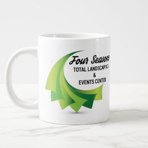 Taza De Café Gigante Paisaje total de cuatro temporadas