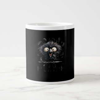 Taza De Café Gigante Pájaro divertido F-Caw-F tendencia única
