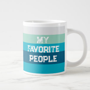 Taza De Café Gigante Palabras de personalizable