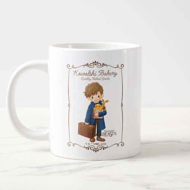 Taza De Café Gigante Panadería Kowalski - Newt Scamander (Izquierda)
