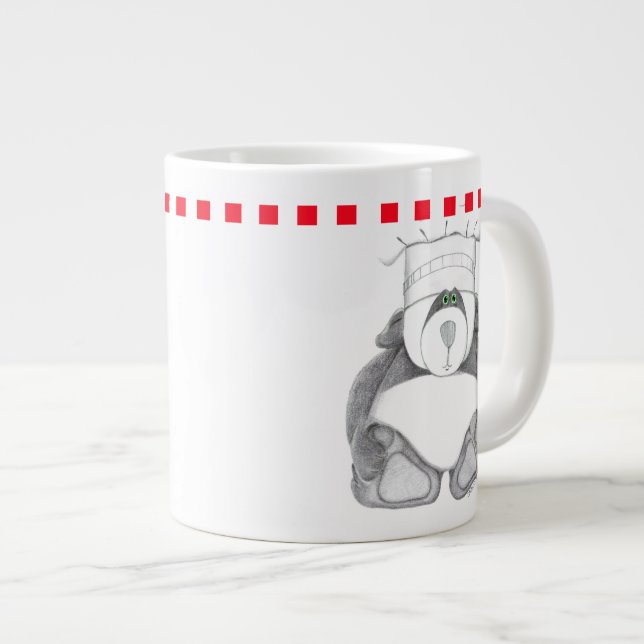 Taza De Café Gigante Panda Bear Ceramic Mug (Derecha)