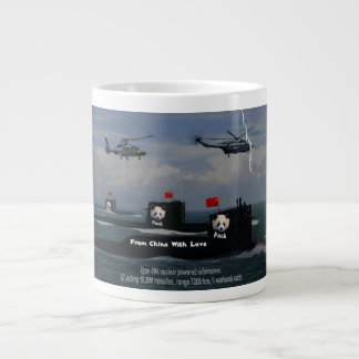 Taza De Café Gigante Panda pack mug