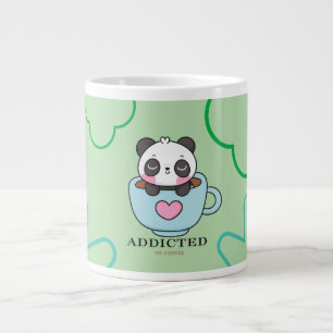 Taza De Café Gigante Panda para bebés adictos