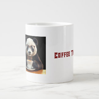 Taza De Café Gigante Panda's Coffee Break