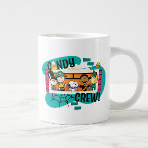 Taza De Café Gigante Pandilla de Cacahuetes Crew de Dulces Halloween