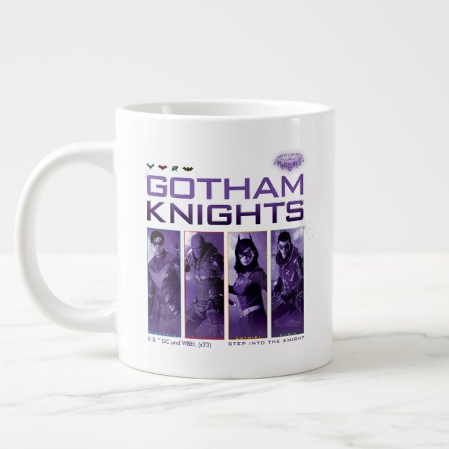 Taza De Café Gigante Paneles Héroes de Gotham Knights (Izquierda)