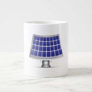 Taza De Café Gigante Paneles solares