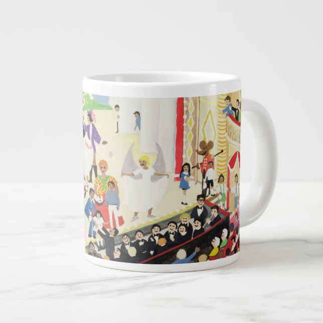 Taza De Café Gigante Pantomima (Derecha)