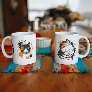 Taza De Café Gigante papá de gato personalizado