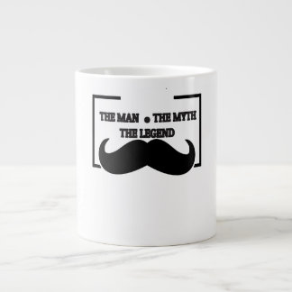 Taza De Café Gigante Papa El hombre el mito de la leyenda