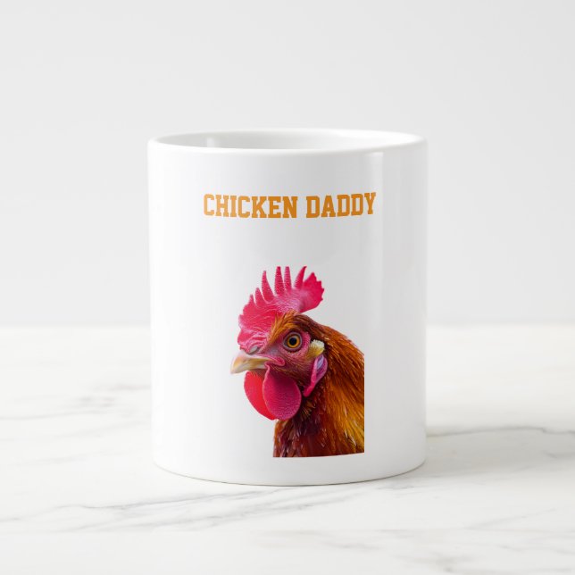 Taza De Café Gigante Papá Pollo (Frente)