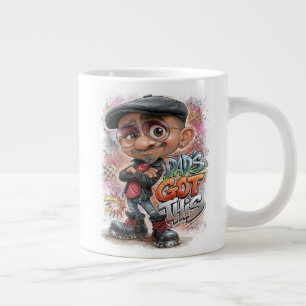 Taza De Café Gigante Papá se las arregla