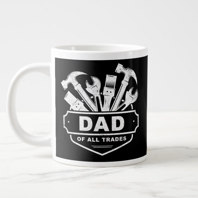 Taza De Café Gigante Papel de todos los oficios - Herramientas de mano  (Izquierda)