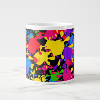 Taza De Café Gigante Papel pintado de la salpicadura