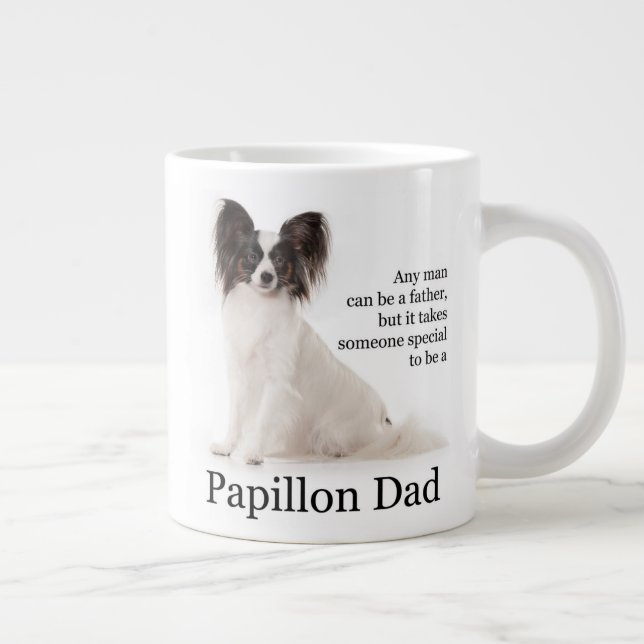Taza De Café Gigante Papillon Dad Jumbo Mug (Derecha)