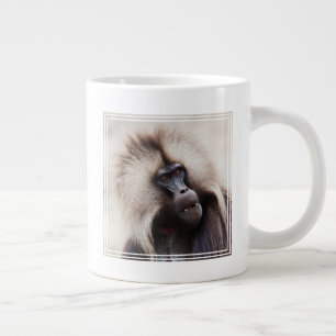 Taza De Café Gigante Papión Gelada, Etiopía