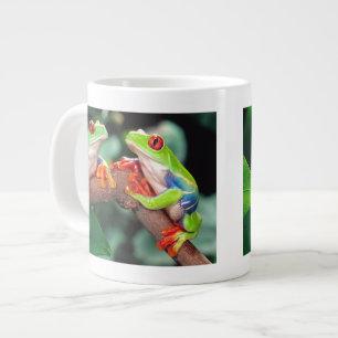 Taza De Café Gigante Par de Ojos Rojos Treefrog, Callidryas Agalychinis