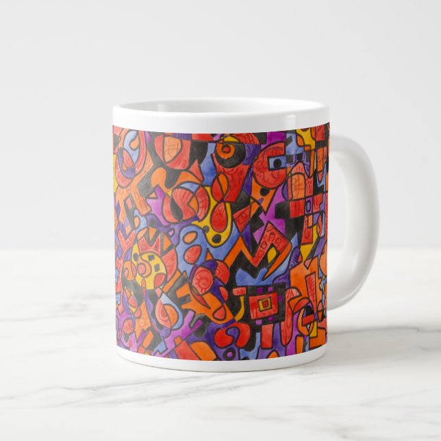 Taza De Café Gigante para archivadores (Derecha)