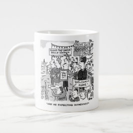 Taza De Café Gigante Para un marinero. Regatista alrededor del mundo -