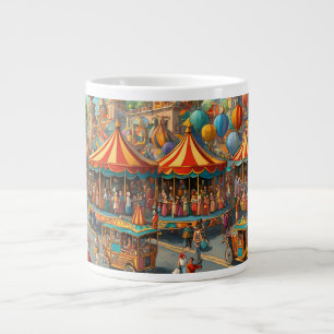 Taza De Café Gigante Parada Circus