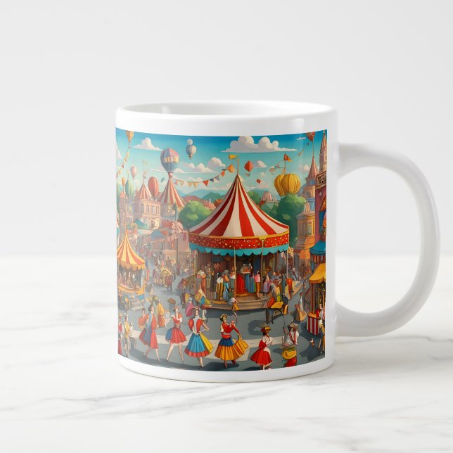 Taza De Café Gigante Parada Circus (Derecha)