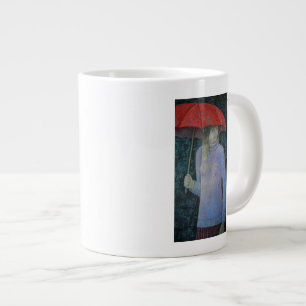 Taza De Café Gigante Paraguas rojo 2013
