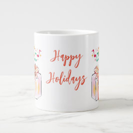 Taza De Café Gigante paro de vacaciones