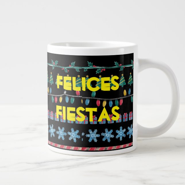 Taza De Café Gigante paro de vacaciones (Derecha)