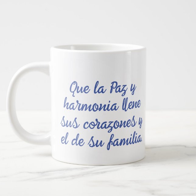 Taza De Café Gigante paro de vacaciones (Izquierda)