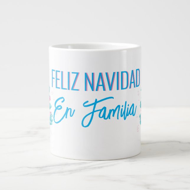 Taza De Café Gigante paro de vacaciones (Frente)