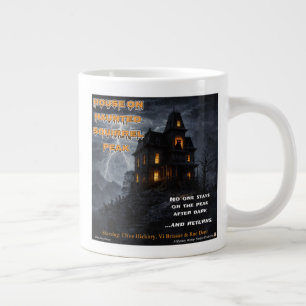 Taza De Café Gigante Parodia de Haunted Squirrel Peak