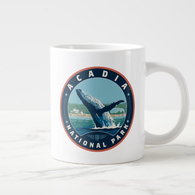 Taza De Café Gigante Parque nacional Acadia (Derecha)