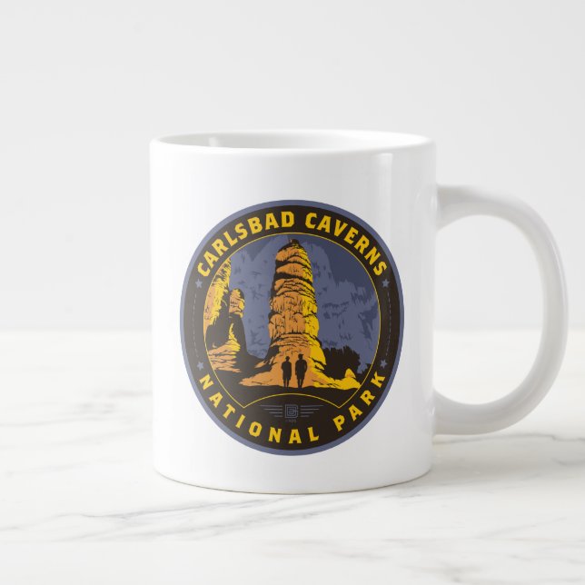 Taza De Café Gigante Parque nacional Carlsbad (Derecha)