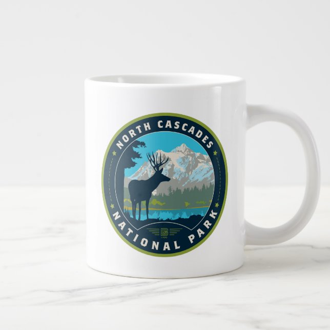 Taza De Café Gigante Parque nacional Cascades del Norte (Derecha)