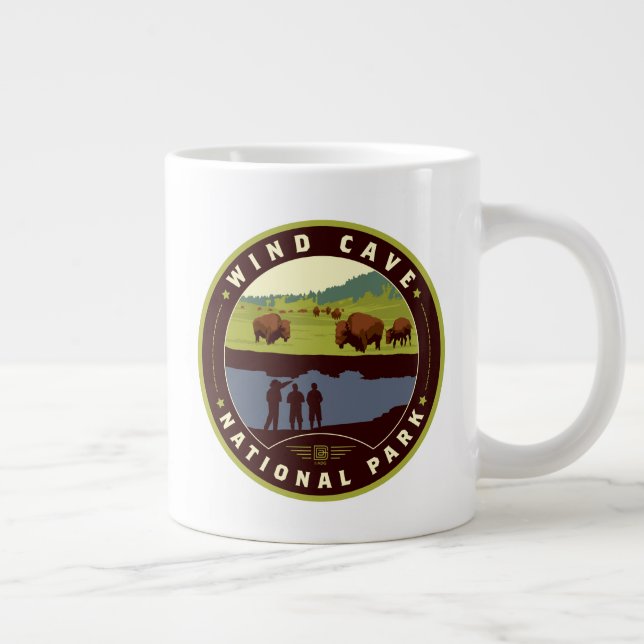 Taza De Café Gigante Parque nacional de la Cueva del Viento (Derecha)
