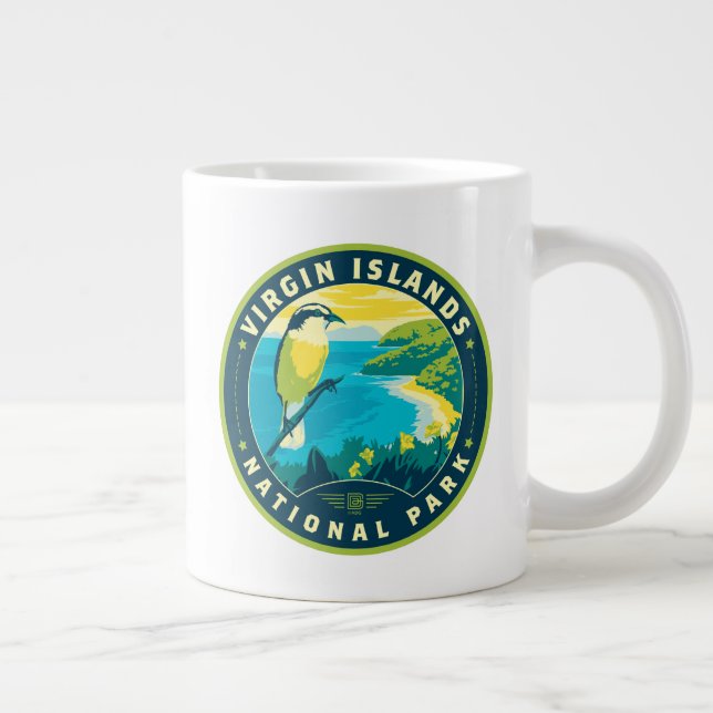 Taza De Café Gigante Parque nacional de las Islas Vírgenes (Derecha)