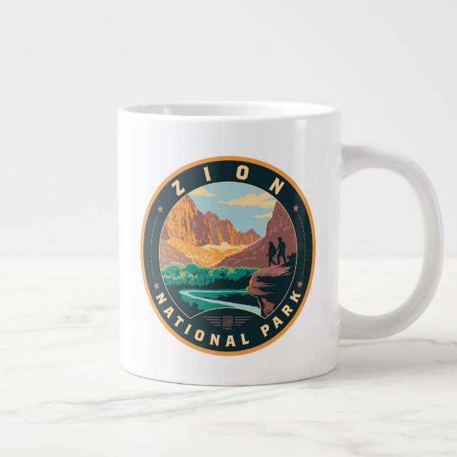 Taza De Café Gigante Parque nacional de Zion (Derecha)