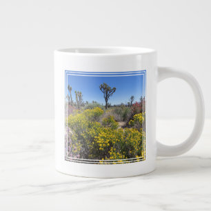 Taza De Café Gigante Parque Nacional Del Árbol Joshua En Bloom