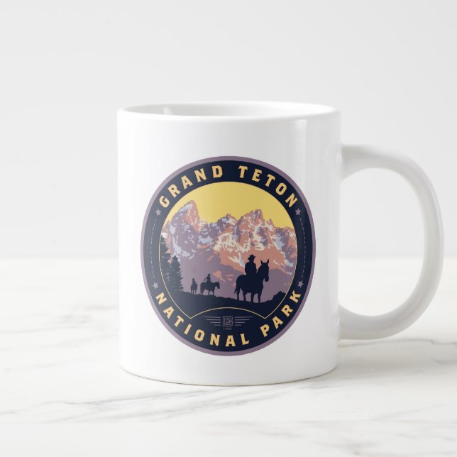 Taza De Café Gigante Parque nacional del Gran Tetón (Derecha)
