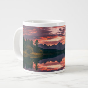 Taza De Café Gigante Parque nacional del Gran Tetón, Wyoming