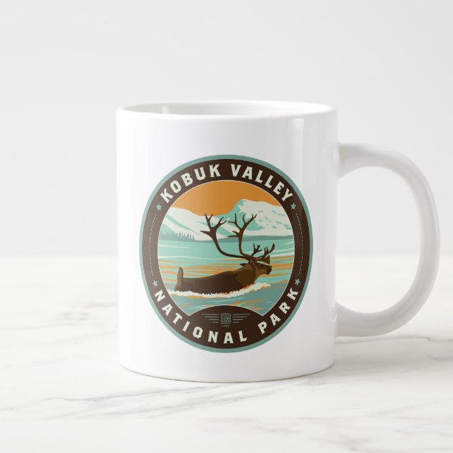 Taza De Café Gigante Parque nacional del Valle de Kobuk (Derecha)