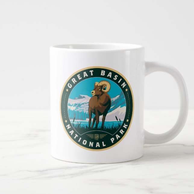 Taza De Café Gigante Parque nacional Gran Cuenca (Derecha)