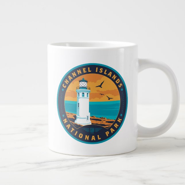 Taza De Café Gigante Parque nacional Islas del Canal (Derecha)