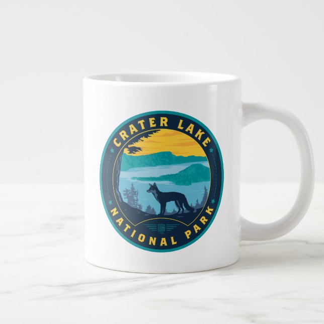 Taza De Café Gigante Parque nacional Lago Crater (Derecha)