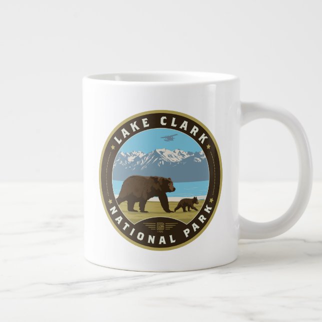 Taza De Café Gigante Parque nacional Lake Clark (Derecha)