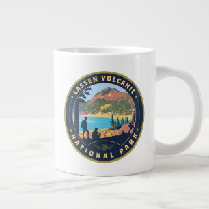 Taza De Café Gigante Parque nacional volcánico de Lassen